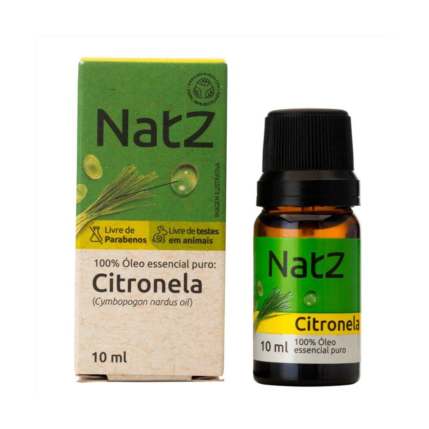 Essencial Óleo Natz Citronela 10ml