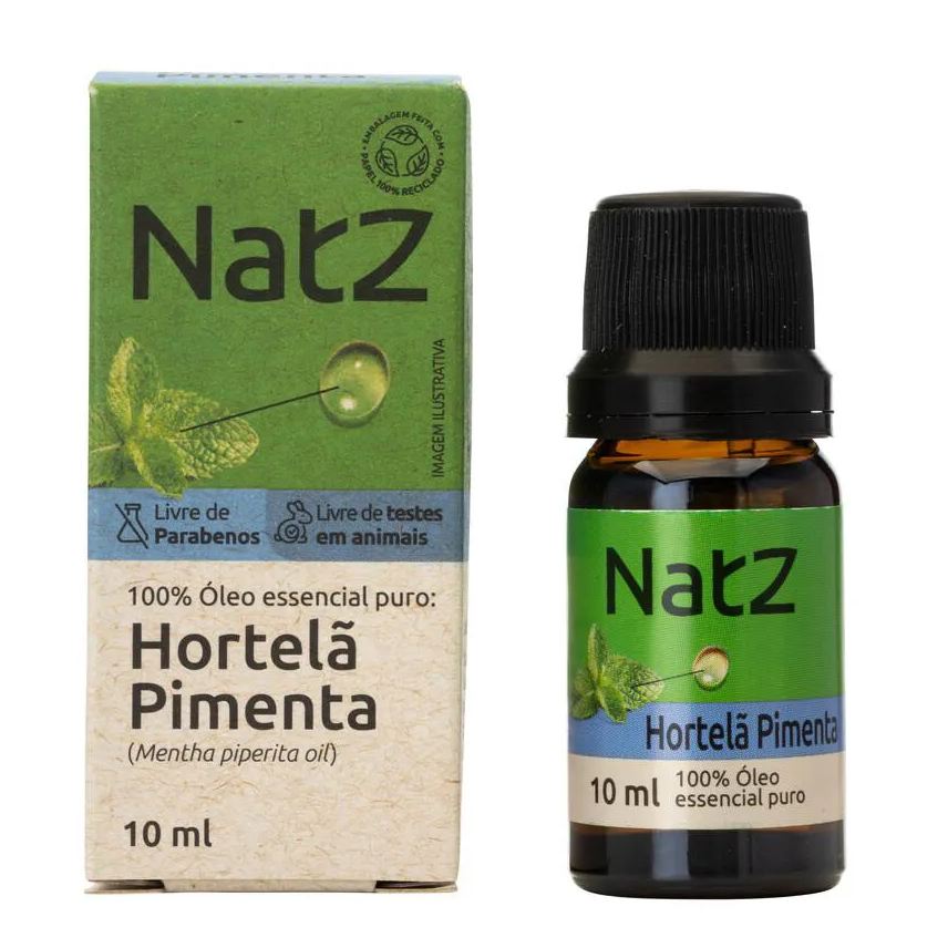 Essencial Óleo Natz Hortelã Pimenta 10ml