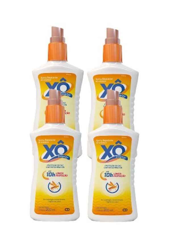 Cimed Kit 4x Repelente Spray Xô Inseto com 200ml