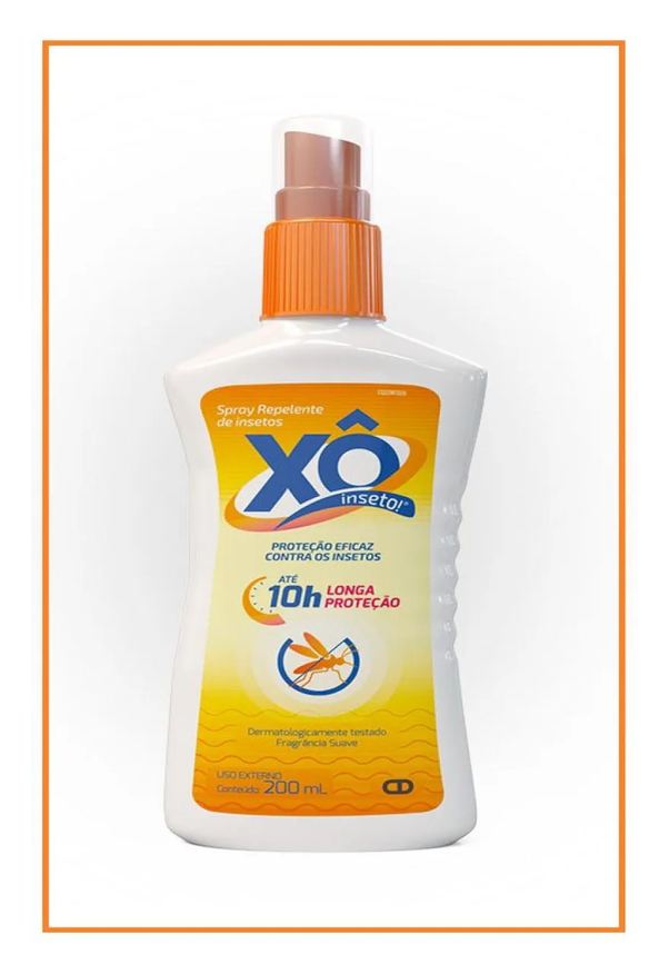 Cimed Kit 4x Repelente Spray Xô Inseto com 200ml