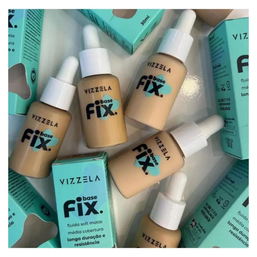 Vizzela Base Liquida Fix Cor 06