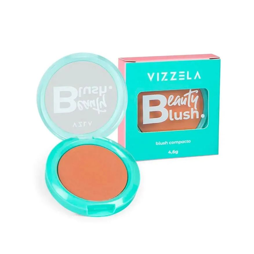 Vizzela Blush Beauty Peach Cor 01 4,6g