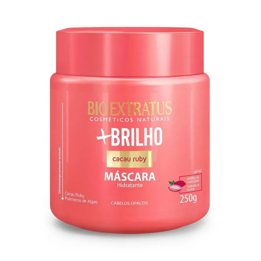 Bio Extratus Mascara Hidratante Mais Brilho 250ml