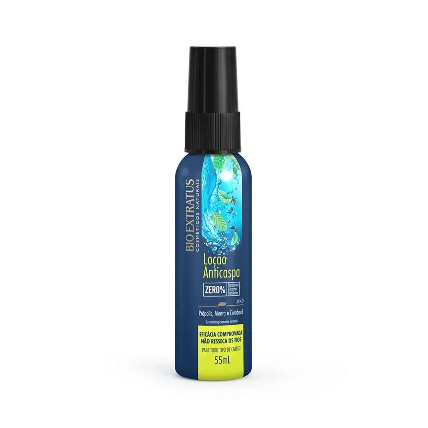 Bio Extratus Loção Anti Caspa, Tratamento, Limpeza e Hidratação 55ml