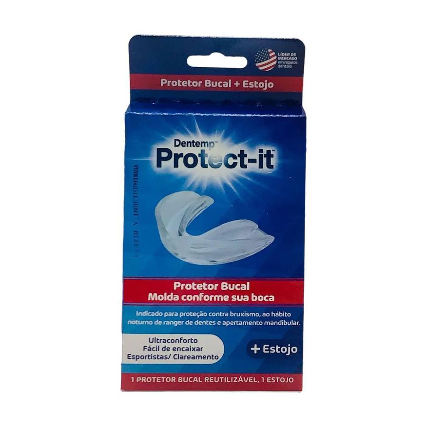 Dentemp Protetor Bucal Anti Bruxismo Protect It 1un