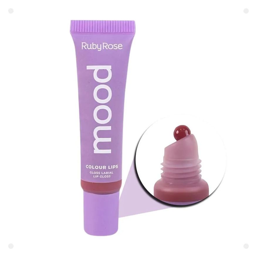 Ruby Rose Gloss Labial Mood Colour Lips Naive Hb-7201-3