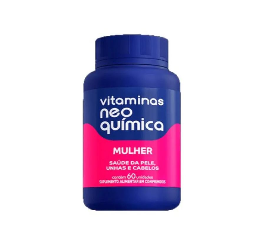 Neo Química Vitaminas Neo Quimica 60cpr Mulher