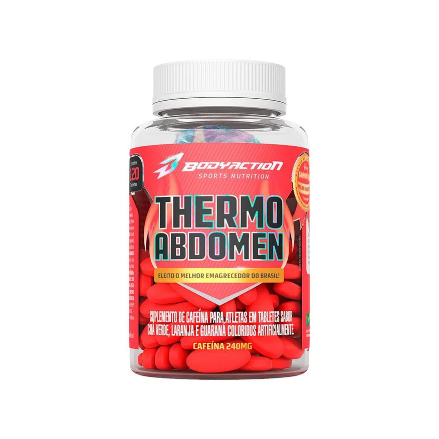 Body Action Thermo Abdomen 120 Tabletes Pote