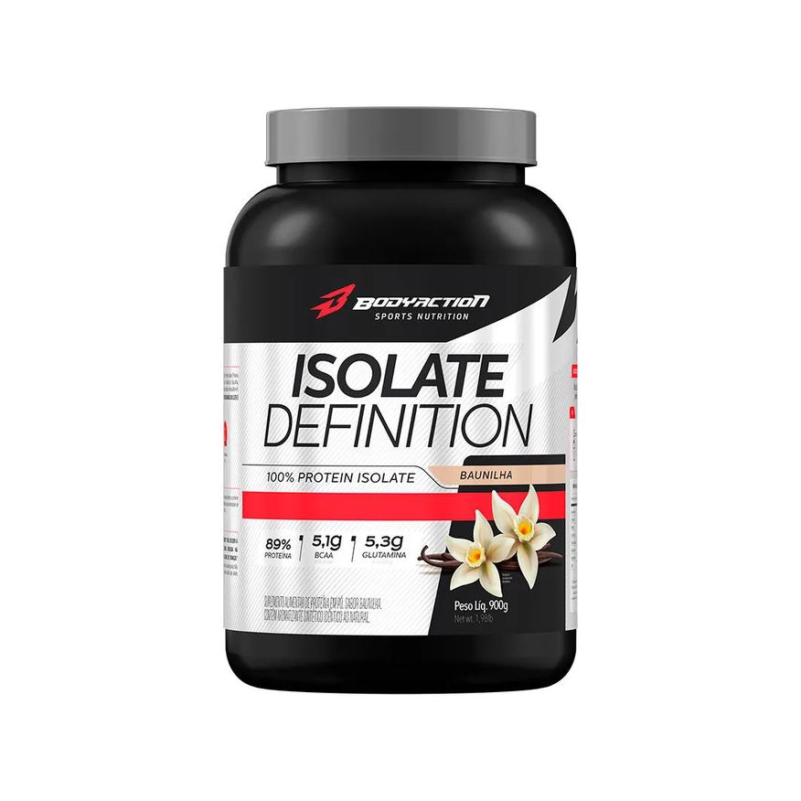 Body Action Whey Isolate Definition 900g Baunilha