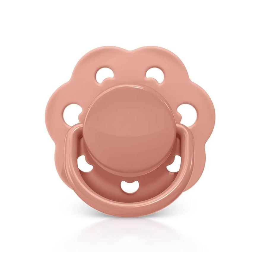 Lillo Chupeta Candystyle Bico Redondo Silicone 6M+ Terracota
