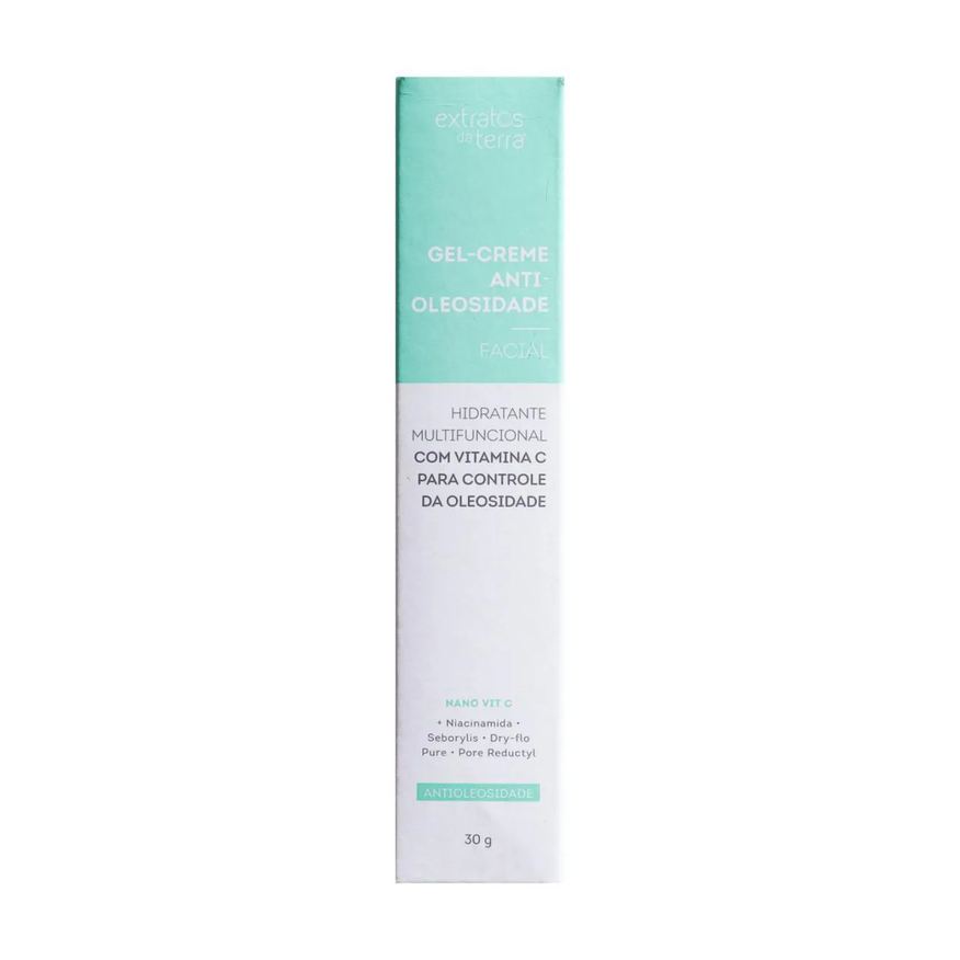 Extratos da Terra Gel Creme Antioleosidade 30g
