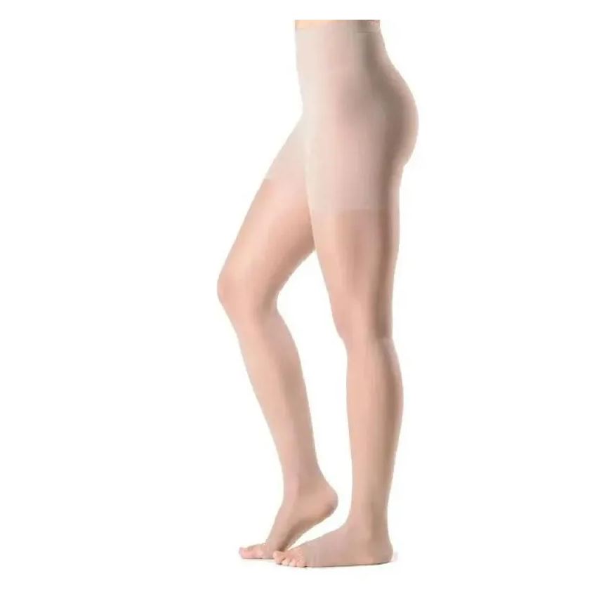 Sigvaris Meia Calça 782A Ever Sheer 20-30 Mmhg Ponteira Aberta M3 Natural