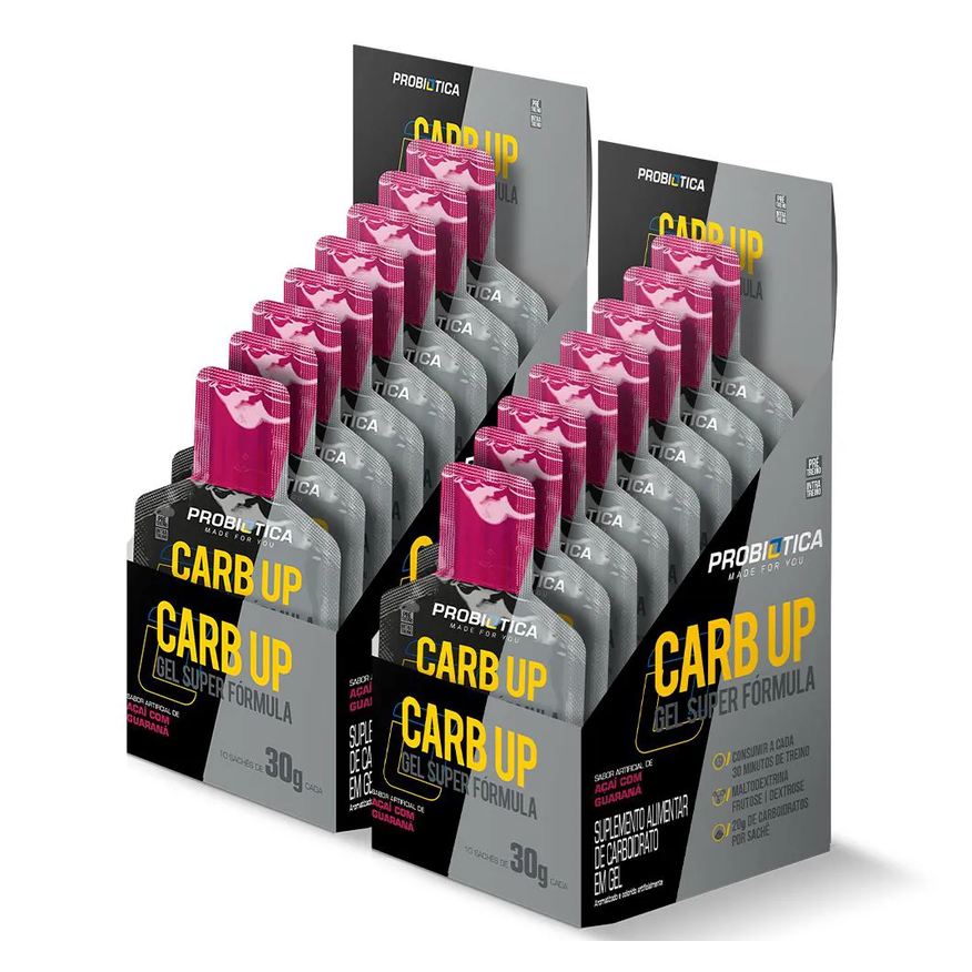 Probiótica 2x Carb Up Super Fórmula - Açaí com Guaraná