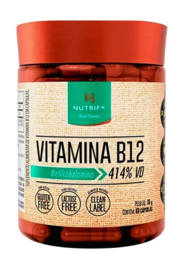 Nutrify Kit 2 B12 Metilcomalamina 60 cápsulas
