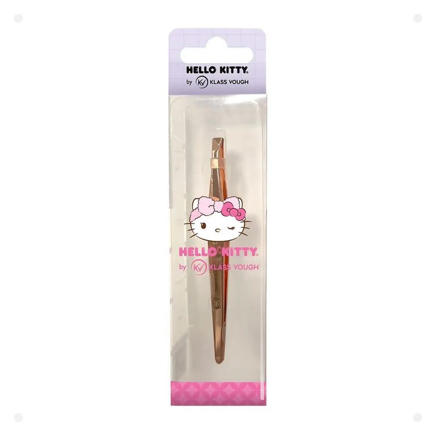 Klass Vough Pinça Dourada Hello Kitty By Ponta Reta Twhk-01