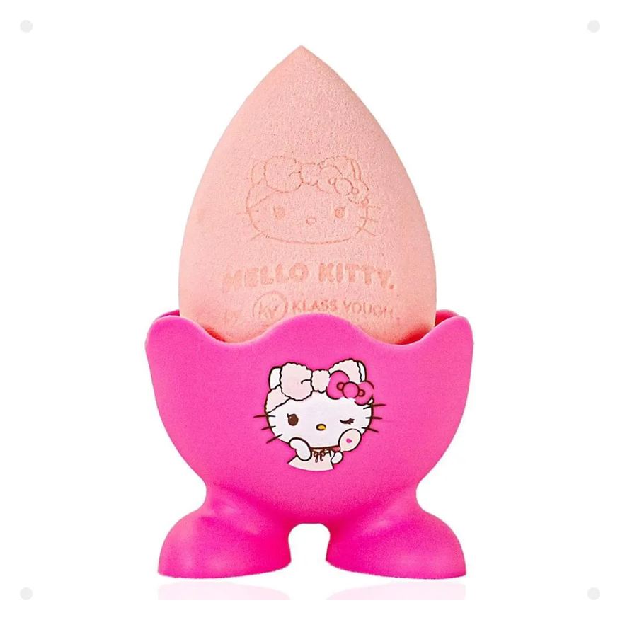 Klass Vough Esponja Gota com Case Hello Kitty By Rose Glow Sponge Kit Pfhk-03