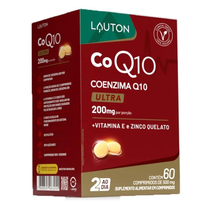 Lauton Coenzima Q10 Ultra 200mg 60 comprimidos