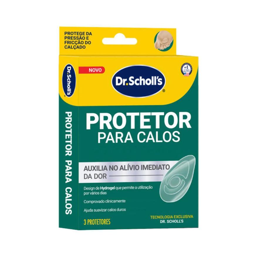 para Protetor Calos Dr Scholls 3 unidades