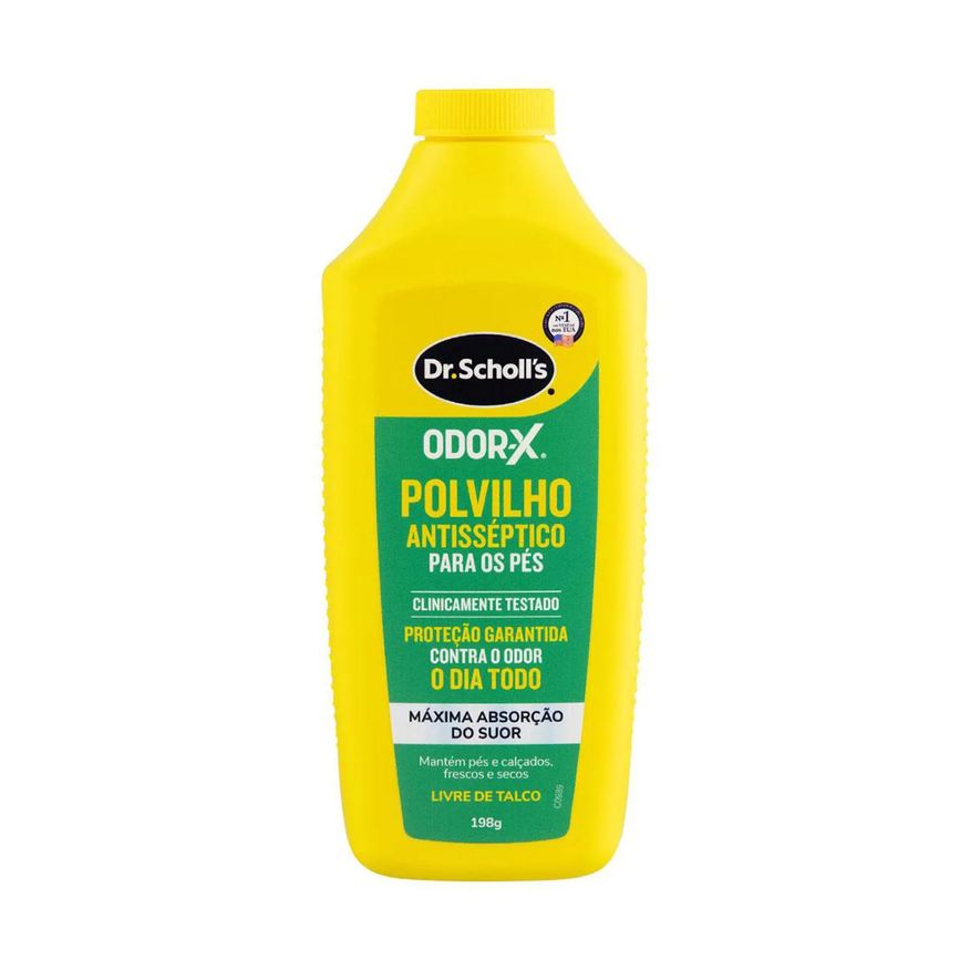Dr. Scholl's Polvilho Antisséptico para os Pés 198g