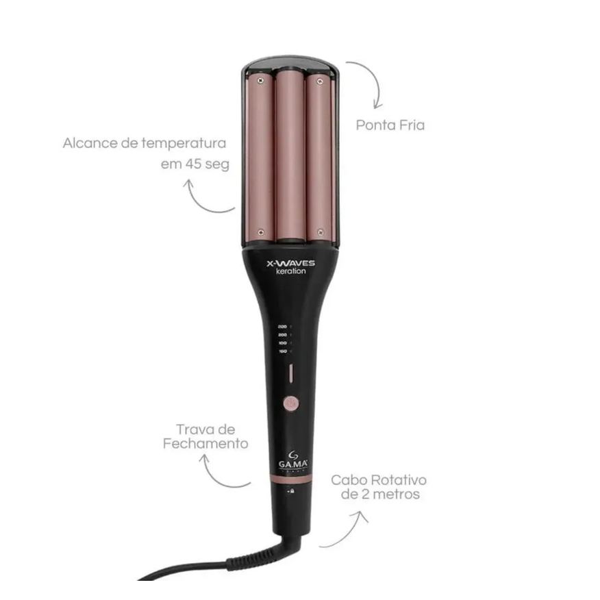 Keration Ga.ma X-waves Bivolt - Modelador de Ondas