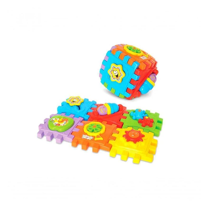 Maral Brinquedo para Bebê Smart Cube com Som