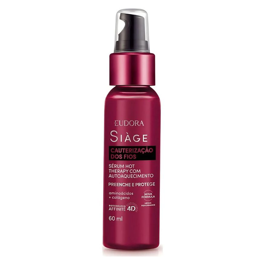 Siàge Sérum Capilar Hot Therapy Cauterização Dos Fios 60ml
