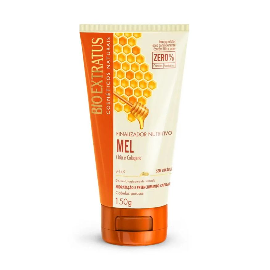 Bio Extratus Finalizador Mel e Chia Cabelos Porosos 150g
