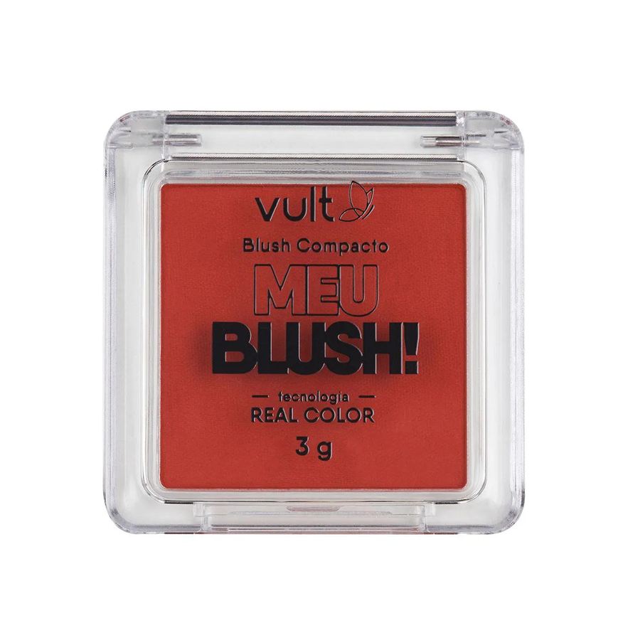 Vult Blush Compacto Meu Blush! 3g - Coral Matte