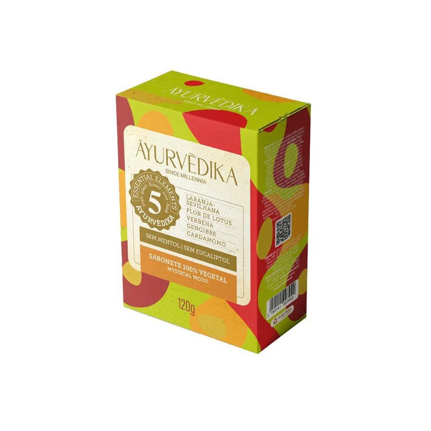 Ayurvedika Sabonetes Em Barra 100% Vegetais Ayurvédika Mystical Wood