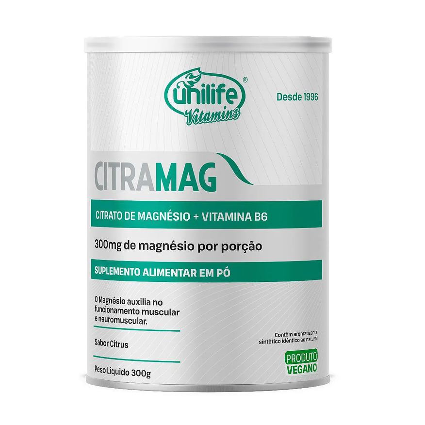 Unilife Citramag - Citrato de Magnésio - Sabor Citrus - **lançamento