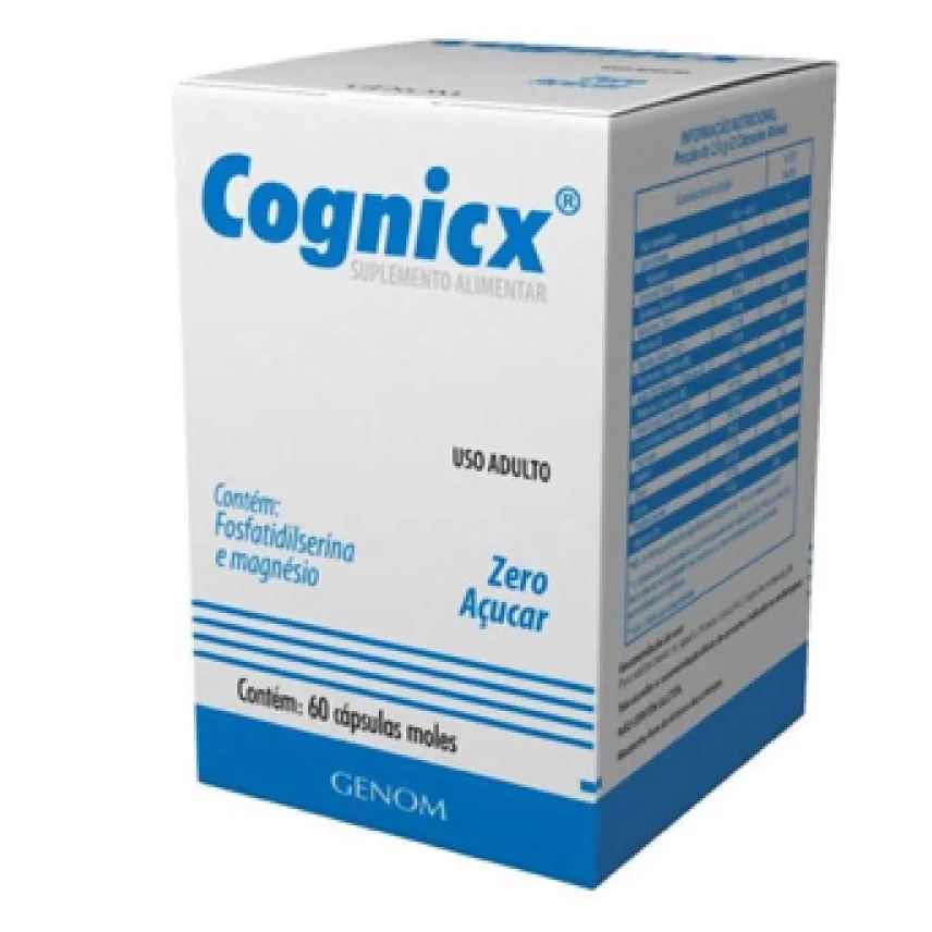Genom Cognicx Suplemento 60 Cápsulas