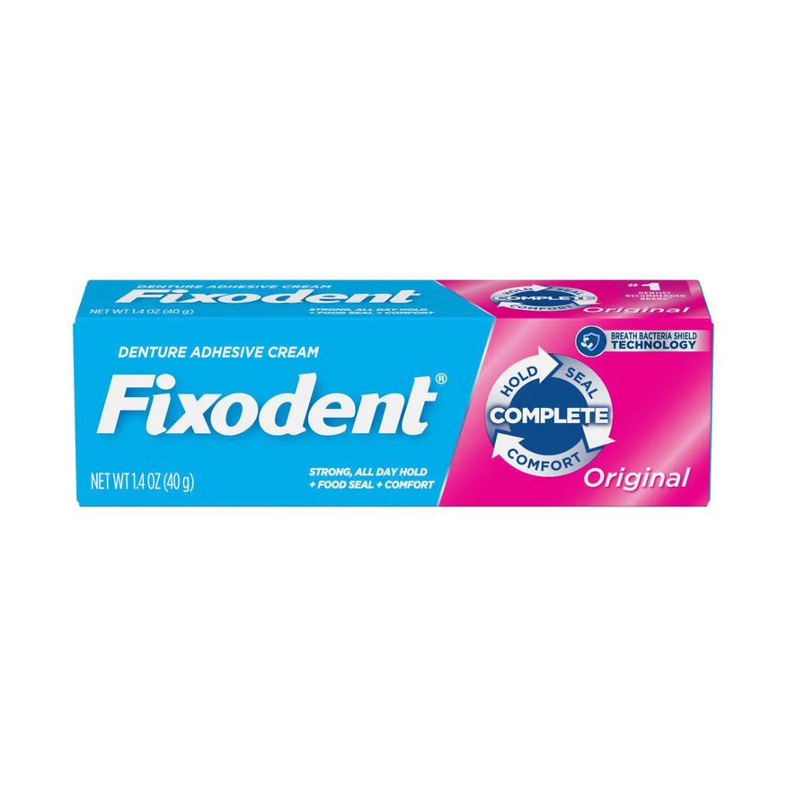 Fixador Creme de Dentadura Fixodent Original com 39g