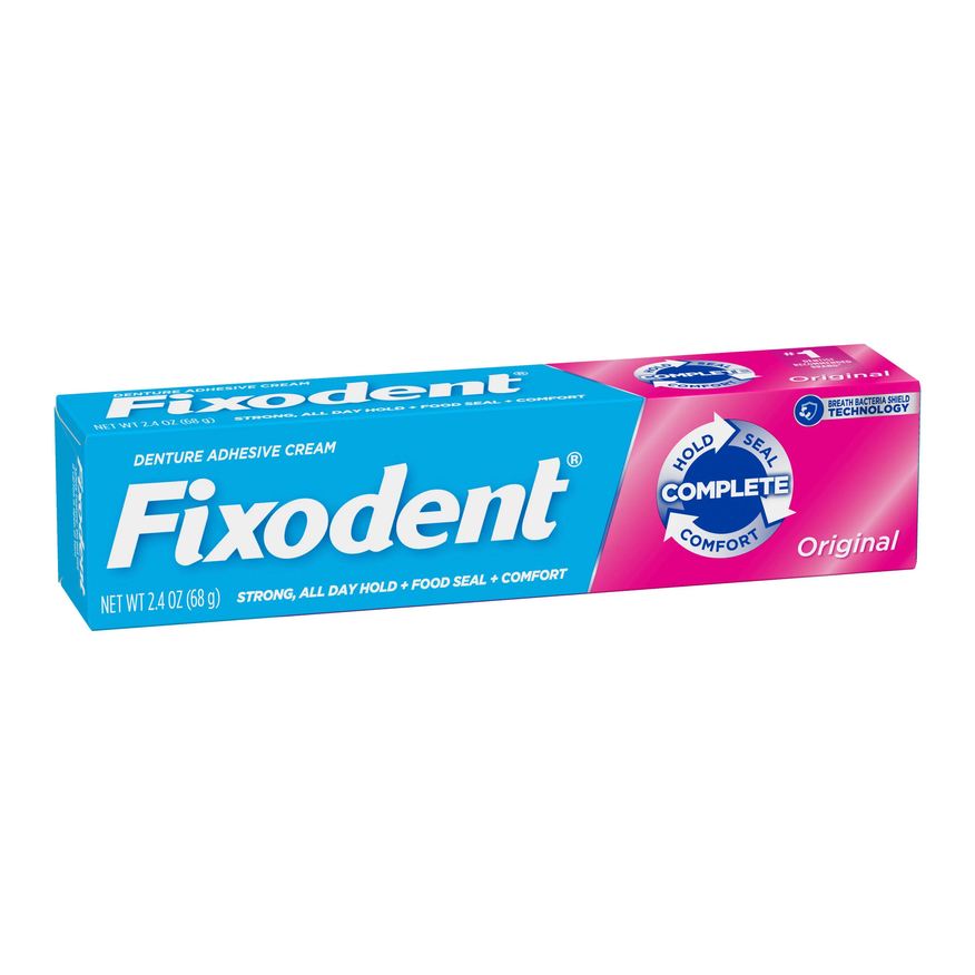 Fixador Creme de Dentadura Fixodent Original com 68g