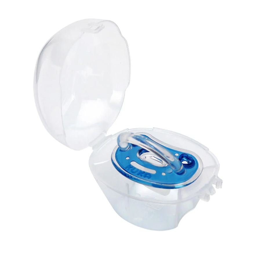 Kuka Chupeta Elegance Premium Bico Ortodôntico Tamanho 2 Azul 1 Unidade