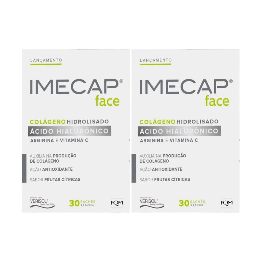 Imecap Kit C2 Suplemento Colágeno Face em Sachês - Fqm