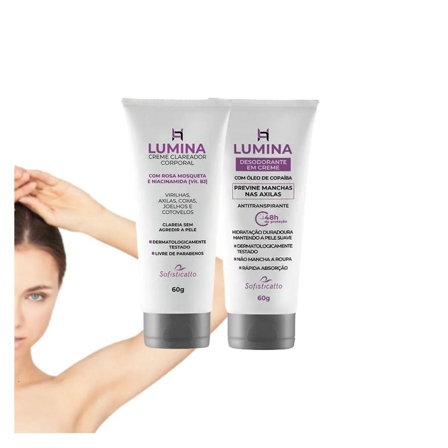 Sofisticatto Cosméticos Creme Desodorante Antimanchas + Clareador com Rosa Mosqueta