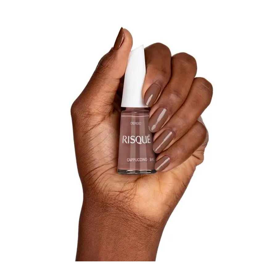 Cremoso Esmalte Risqué 8ml - Cappuccino