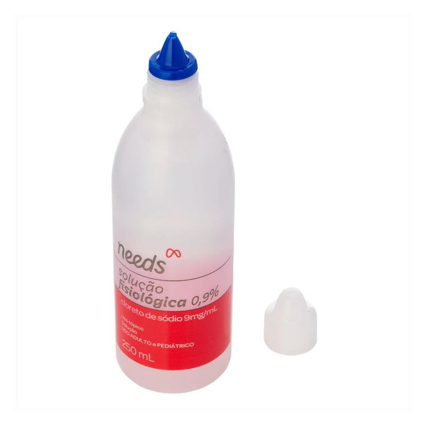 Needs Soro Fisiológico Cloreto de Sódio 0,9% 250ml