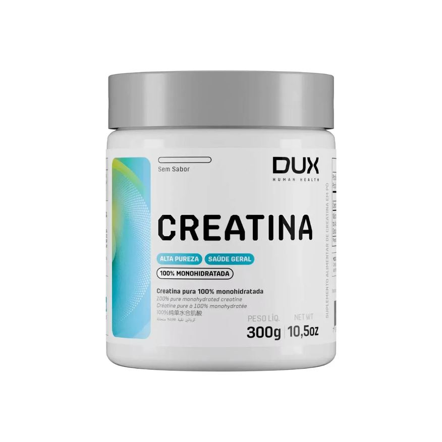 Dux Creatina Monohidratada Nutrition 300g Alta Pureza