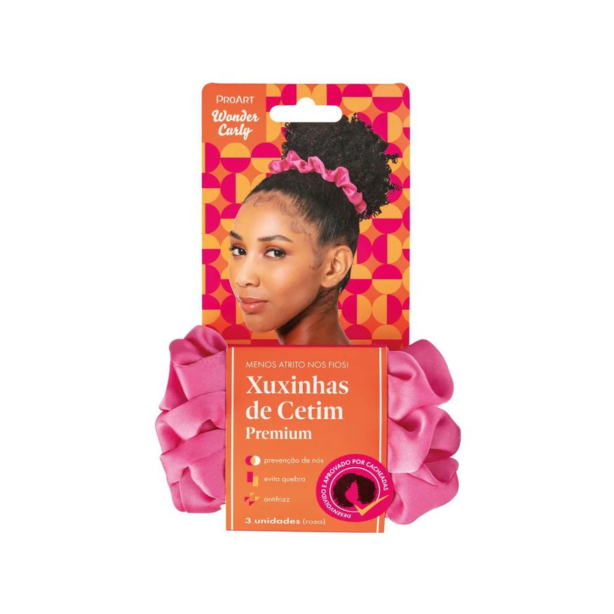 Proart Xuxinhas de Cetim Premium Rosa