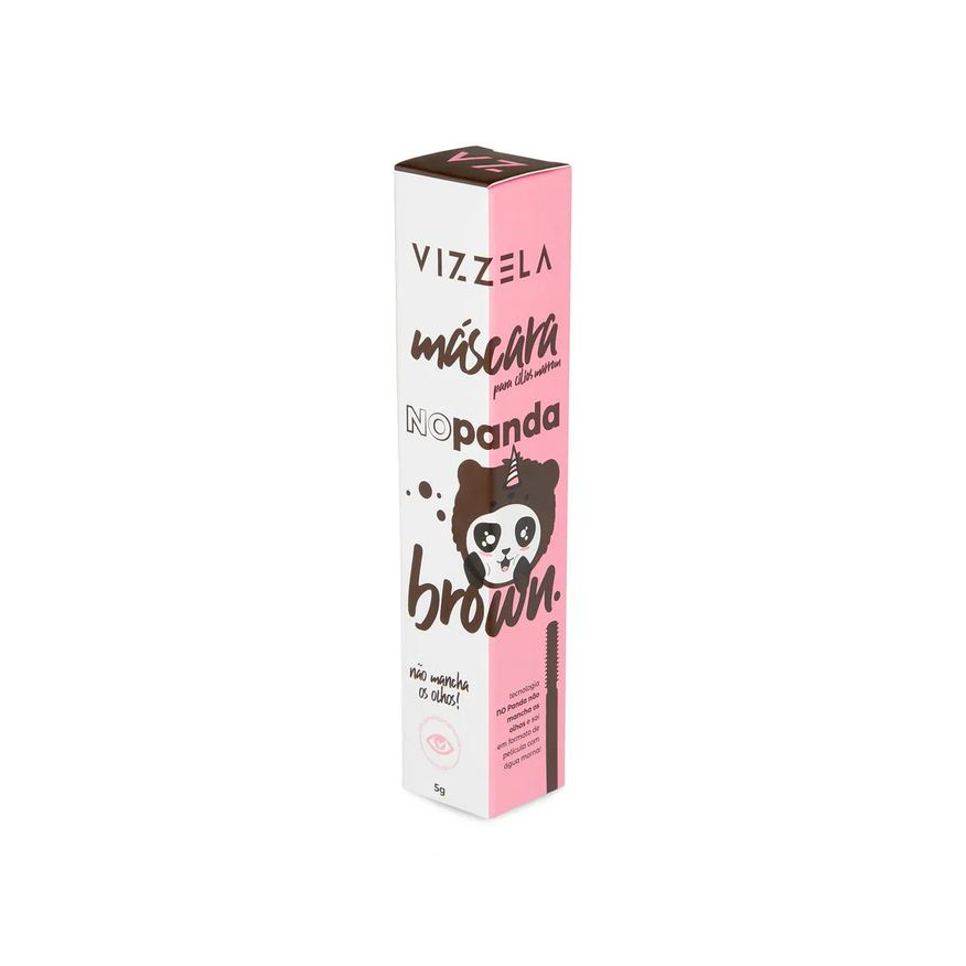 Vizzela Máscara para Cílios No Panda Brown - Marrom