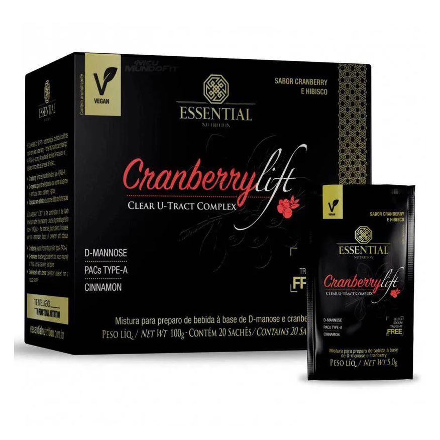 Essential Nutrition Cranberry Lift (20 Sachês) - Padrão: Único
