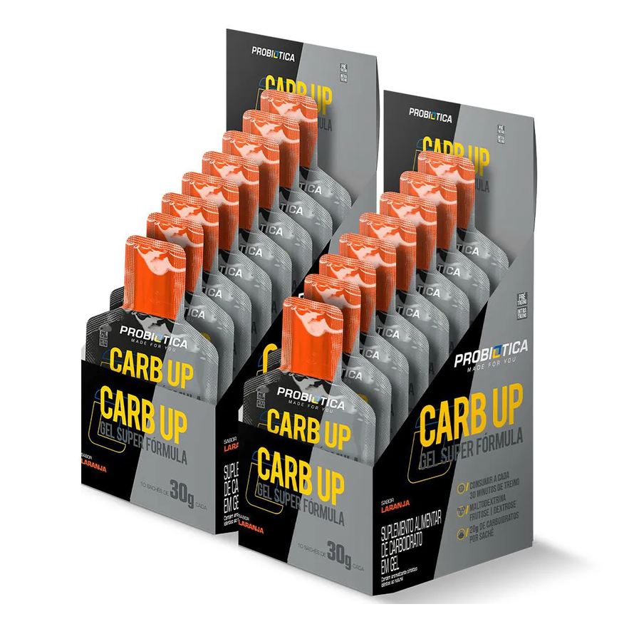 Probiótica 2x Carb Up Super Fórmula - Laranja