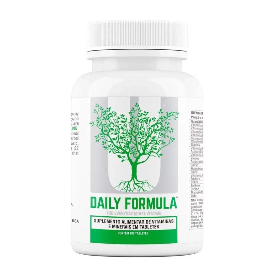 Universal Nutrition Daily Formula (100 Tabs) - Padrão: Único