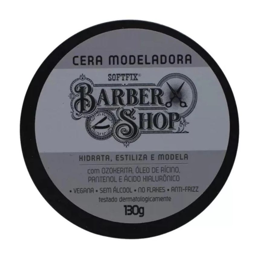 Soft Fix Cera Modeladora Barber Shop Softfix 130g