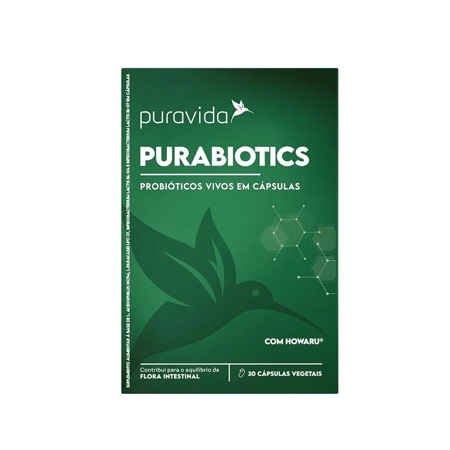 Puravida Suplemento Purabiotics Probiótico com 30caps