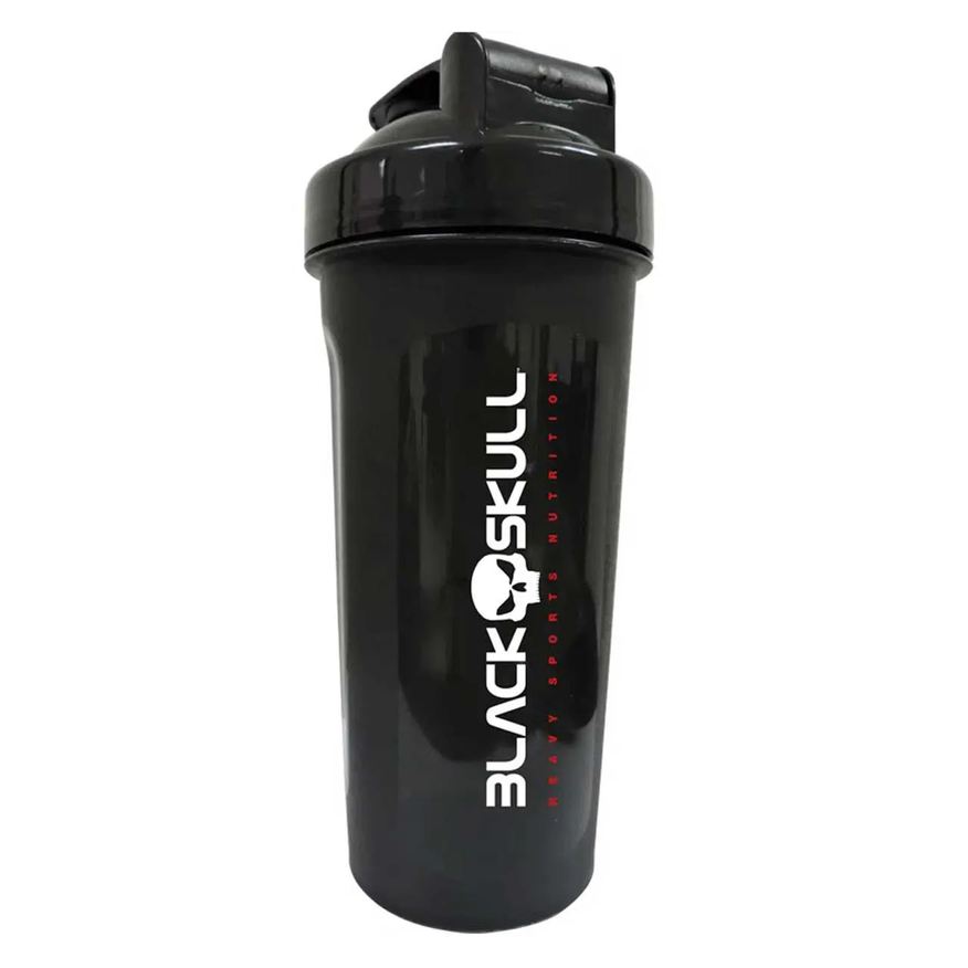 Black Skull Coqueteleira Academia Garrafa Bpa 600ml