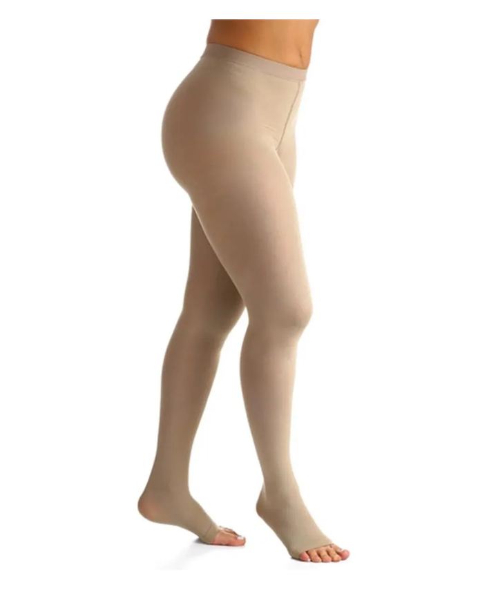 Sigvaris Meia Calça 862A 20-30 Mmhg Ponteira Aberta Xg3 Natural