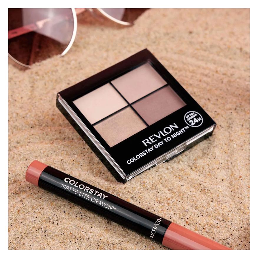 Colorstay Revlon Quad Addictive 500 - Paleta de Sombras 4,8g