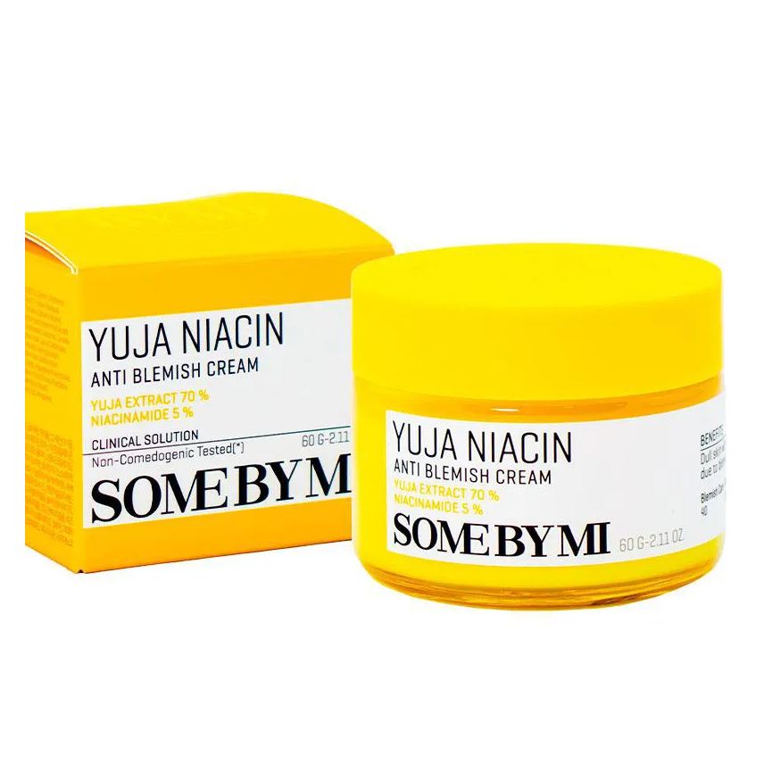 Some By Mi Creme Facial Yuja Niacin Anti-manchas 60g